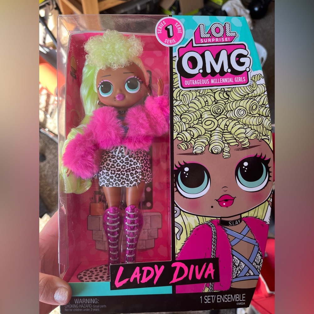 LOL “Lady Diva” doll (Brand new)